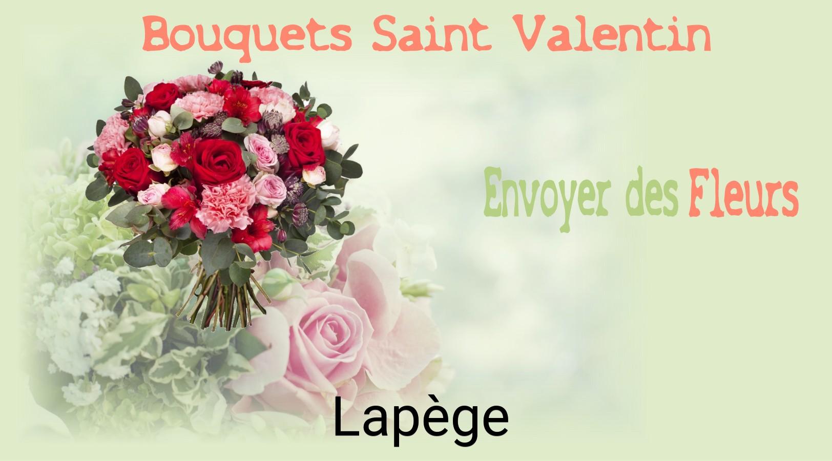 Roses de Saint-Valentin livrées à Lapège